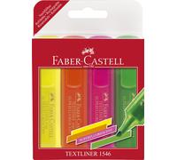 FABER-CASTELL Surligneur TEXTLINER 1546 étui de 4 pièces