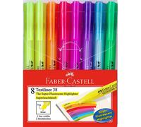 FABER-CASTELL Surligneur TEXTLINER 38 étui de 8 pièces