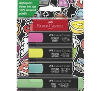 FABER-CASTELL Surligneur TEXTLINER 46 GRAFFITI étui de 8 pièces