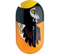 FABER-CASTELL Taille-crayon double "Aigle" orange/noir