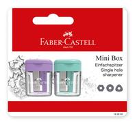 Faber Castell Taille-crayon simple transparent 2pcs BK