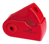 Faber-Castell Taille-Crayons Simple Trou À Réservoir Coulissant Bleu Ou Rouge Aléatoire