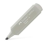 Faber-Castell Textliner 46 Lot de 50 surligneurs Gris soie pastel