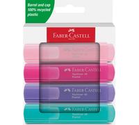 FABER-CASTELL Textmarker TL 46 Pastell 4er Kartonetui