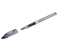 Stylo roller Uni-Ball Air à capuchon pointe 0,7 mm écriture moyenne - noir