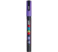 Faber-Castell uni-ball 186579 - Marqueur POSCA à pointe ogive fine, violet pailleté