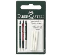 Faber-Castell Zapasowe gumki do olówków automatycznych Grip 3 sztuki Pack of 3 f
