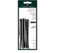 FABER-CASTELL Zeichenkohle natürlich Pitt 5-8mm in BK