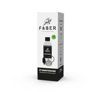 FABER COFFEE MACHINES | Kit d'entretien machine à café à dosettes | détartrant spécifique pour déverrouillage et nettoyage de la chaudière