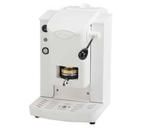 FABER COFFEE MACHINES | Modèle de fente Plast | Machine à café à dosettes ese 44mm | Blanc plastique blanc | Pressacialda en laiton