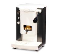 Faber Coffee Machines Piccola Slot macchina caffè a cialde pressacialda ottone nero bianco