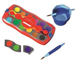 Faber Farbkasten Con 12 Farben Rd