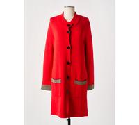 faber gilets femme de couleur rouge 38