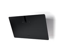 FABER hotte murale GLAM LIGHT ZERO DRIP PLUS (Noir mat - Verre et acier, cheminée noire)