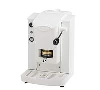 Faber Italia Faber Slot Plast Machine à café à dosettes 44 mm ESE - Couleur blanche avec finitions gris
