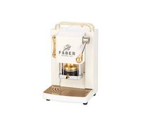 FABER COFFEE MACHINES | Modèle Pro Deluxe | Machine à café à dosettes ese 44mm | Finition laitonée | Pressacialda en laiton réglable | Electrovanne de série