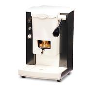 Faber Coffee Machines Piccola Slot macchina caffè a cialde pressacialda ottone nero bianco