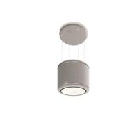 Faber ODETTE PLUS GREY MATT KL - 345.0541.054 Hotte Murale | Classe énergétique A | Finition gris mat, commandes électroniques, éclairage LED