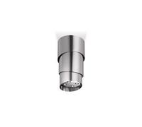 Faber PAREO EVO PLUS KL - 345.0492.593 Hotte Îlot | Classe énergétique A | Design cylindrique escamotable, finition inox, technologie Up&Down