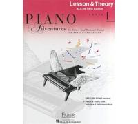 Piano Adventures – Livre de leçons et de théorie – Niveau 1 – Faber Piano Adventures