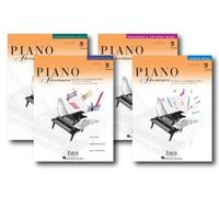 Faber Piano Adventures Level 2B Learning Library Pack Four Book Set - Lesson, Theory, Performance, and Technique & Artistry Books
