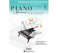 Faber Piano Adventures – Piano Adventures Niveau 3 – Techn. & Perf. Piano – Recueil + CD