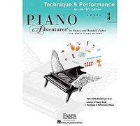 Faber piano adventures: level 3 - techn. & perf. piano +cd