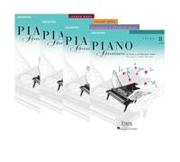 Faber Piano Adventures Level 3A Learning Library Pack Four Book Set - Lesson, Theory, Performance, and Technique & Artistry Books