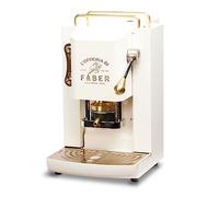 Faber Pro Deluxe Macchina da Caffè Cialde 44mm Turquoise Ottone