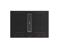 Table de cuisson aspirante induction 83 cm 4 feux 7400w noir Faber 5371796 noir G