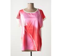 faber tee-shirts et débardeurs femme de couleur rose 44