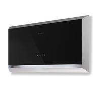 Faber TWICE ARIES BK GLASS/X A60 - 330.0541.074 Hotte Murale | Classe énergétique A | Finition verre, design moderne, éclairage LED