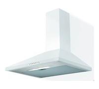 Faber Valia 60 WH - Hotte - hotte décorative - largeur : 59.8 cm - profondeur : 47.1 cm - extraction et recirculation (avec kit de recirculation supplémentaire) - blanc Blanche G