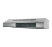 Faber VISIERE 741 Base X A60 - Hotte - standard - largeur : 60 cm - profondeur : 49 cm - extraction et recirculation (avec kit de recirculation supplémentaire) - acier inoxydable Inox G