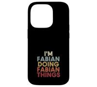 Fabian Name Fabian Personalized Name First Given Coque pour iPhone 14 Pro