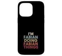 Fabian Name Fabian Personalized Name First Given Coque pour iPhone 14 Pro Max