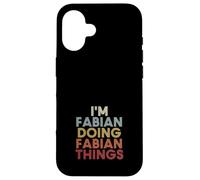 Fabian Name Fabian Personalized Name First Given Coque pour iPhone 16