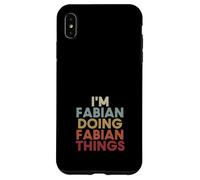 Fabian Name Fabian Personalized Name First Given Coque pour iPhone XS Max