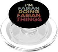 Fabian Name Fabian Personalized Name First Given PopSockets PopGrip pour MagSafe