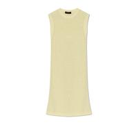 Fabiana Filippi - Mini-robe en ruban de coton avec sequins - Femme - Robes - Jaune - Taille: 40 FR