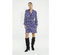 Fabienne Chapot Dorien Frill Dress Black/poppy Purple Taille: 36 | Robes Mini Outlet | Femme | Mauve