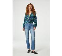 Fabienne Chapot Frida Blouse Green Envy/poppy Pur Taille: 34 | Chemises à boutons Outlet | Femme | Vert