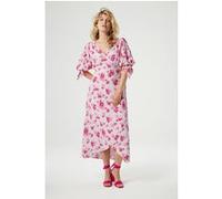 Fabienne Chapot Hannah Dress Hot Pink/cream White Taille: 34 | Robes midi Outlet | Femme | Blanche