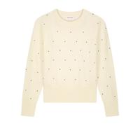 Fabienne Chapot - Lidi Rhinestone Pullover - Femme - Pulls - Beige - Taille: 38 FR
