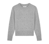 Fabienne Chapot - Lidi Rhinestone Pullover - Femme - Pulls - Gris - Taille: 40 FR