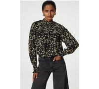 Fabienne Chapot Mila Top Black/dijon Yellow Taille: S | Chemisiers Outlet | Femme | Jaune