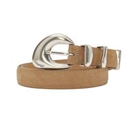 Fabienne Chapot - Precious Pebble Belt Suede - Femme - Accessoires - Beige - Taille: 105 CM