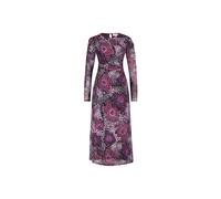 Fabienne Chapot - Robe Midi à Manches Plissées - Femme - Robes - Violet - Taille: 38 FR