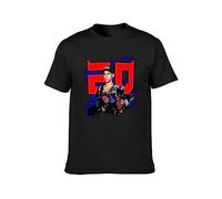 Fabio and Quartararo Moto and GP 20 Anime O-Neck 100% Cotton Short Sleeve Unisex T-Shirt S