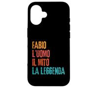 Fabio L'Uomo Il Mito La Leggenda Festa di Compleanno Coque pour iPhone 16